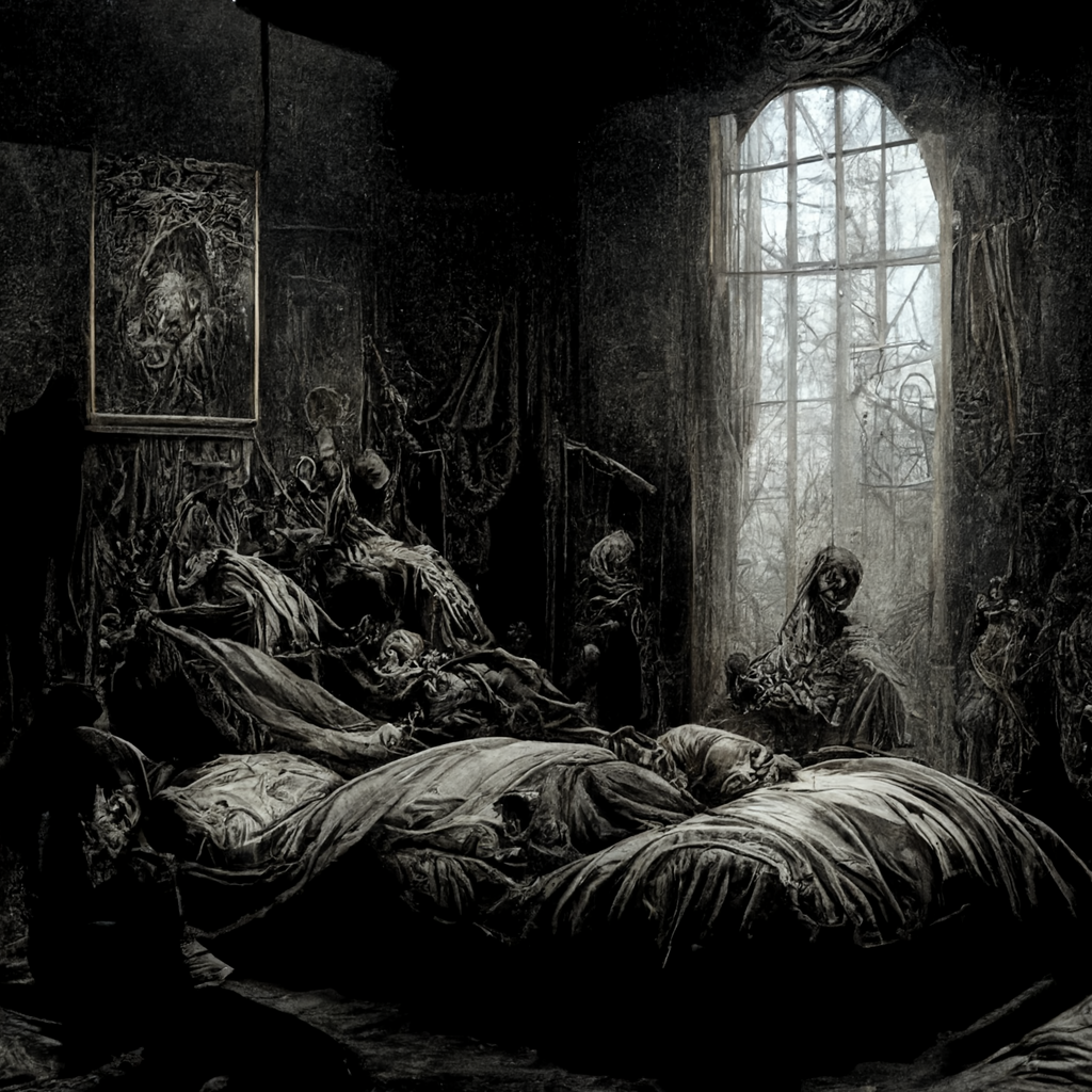 Sleep Paralysis Demon, an art print by Creepy Sweets - INPRNT