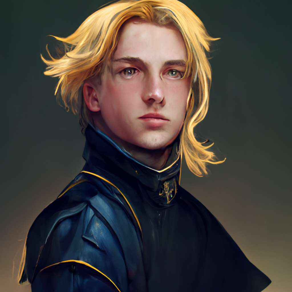 Midjourney prompt: Dimitri Alexandre Blaiddyd from Fire - PromptHero