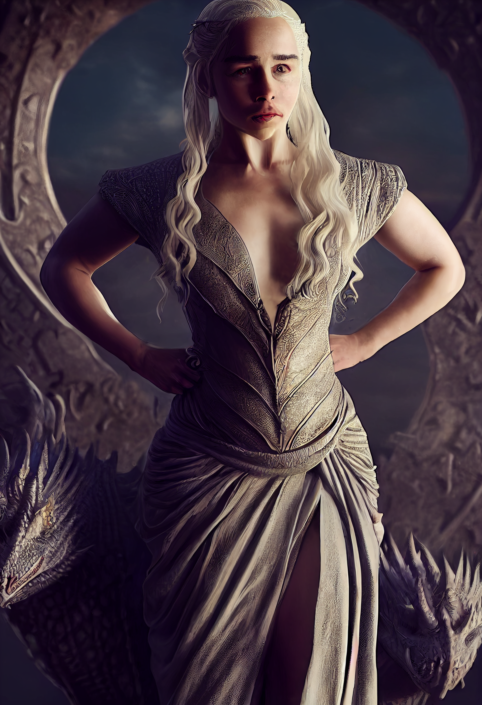 1242x2688 Resolution Game Of Thrones Daenerys Targaryen Wallpapers Iphone  XS MAX Wallpaper - Wallpapers Den