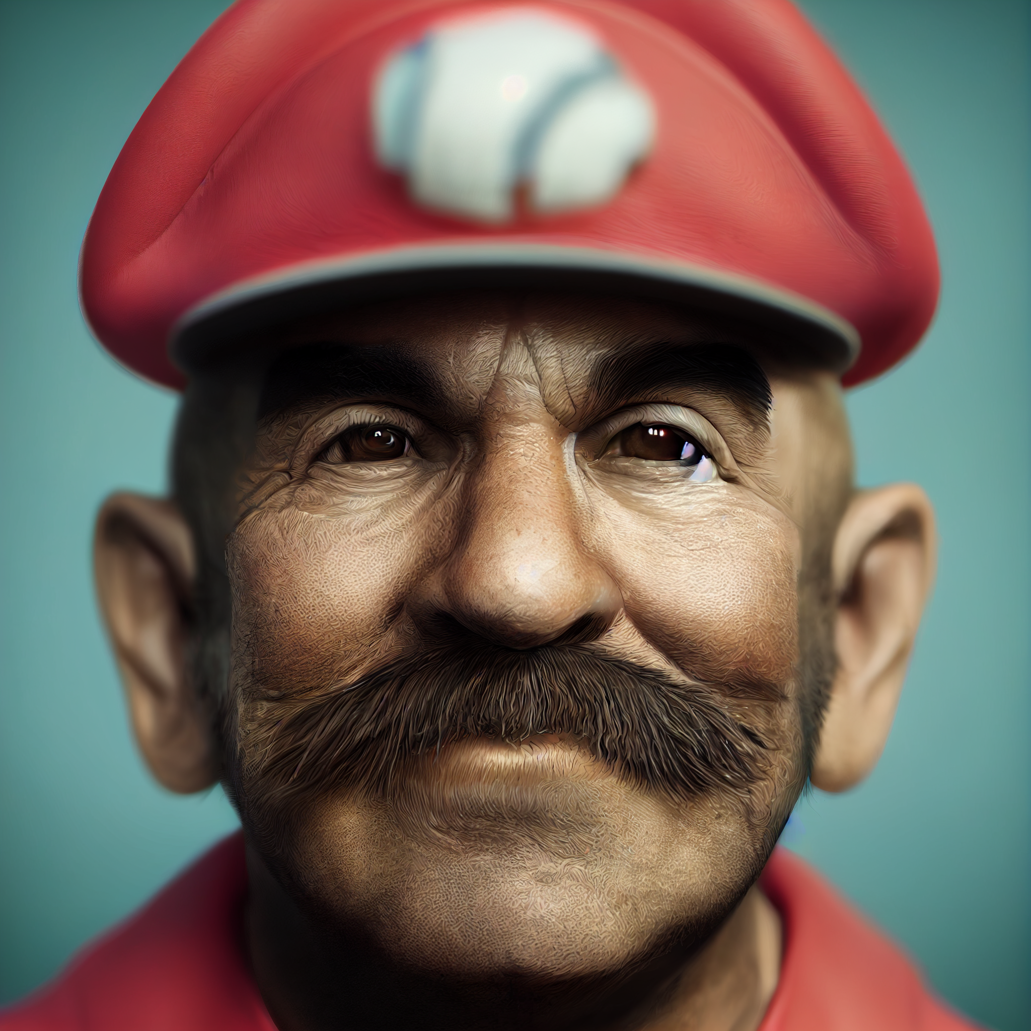 ArtStation - Super Mario PS5 Portrait