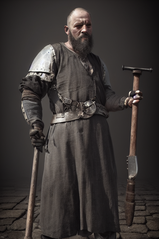 medieval blacksmith clothing