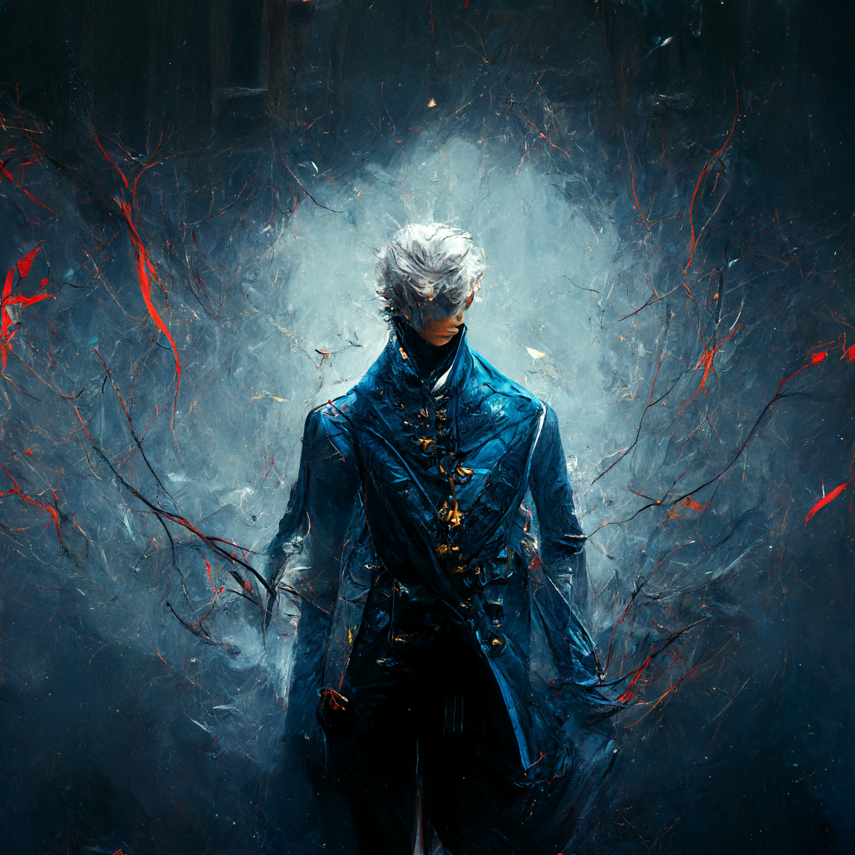 prompthunt: vergil from dmc 5 trending on artstation