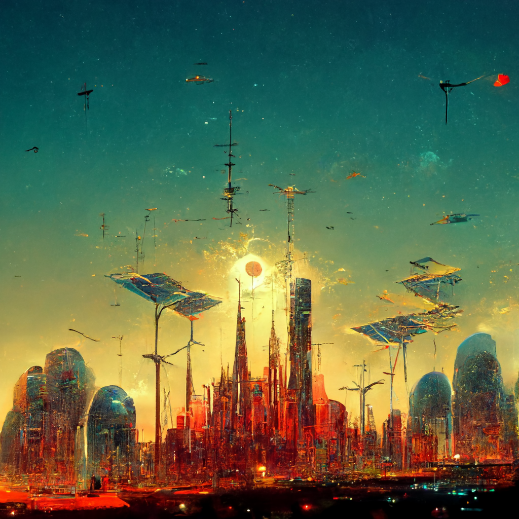 Solar Punk City Environments Midjourney Prompt