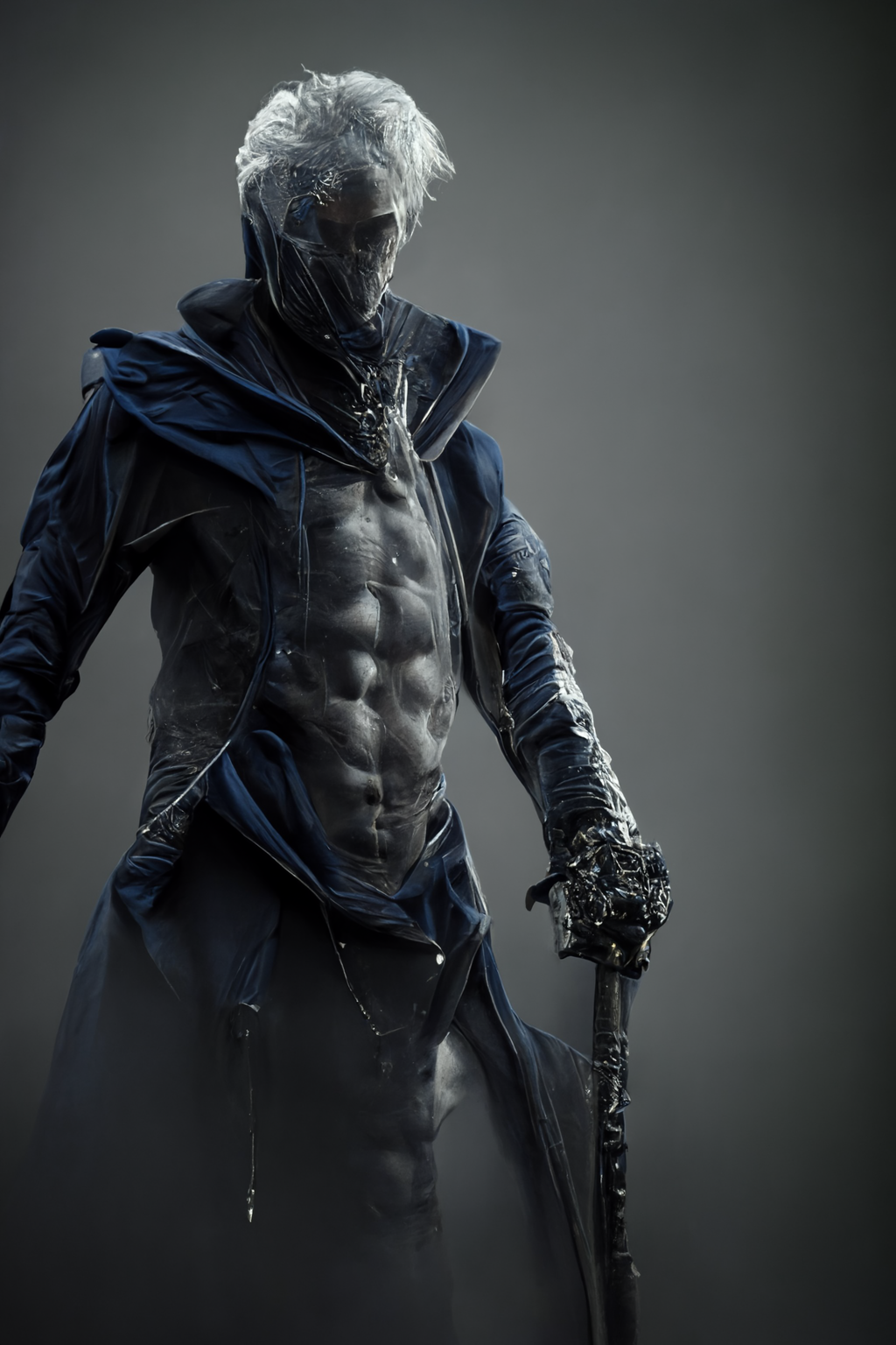 prompthunt: vergil from dmc 5 trending on artstation