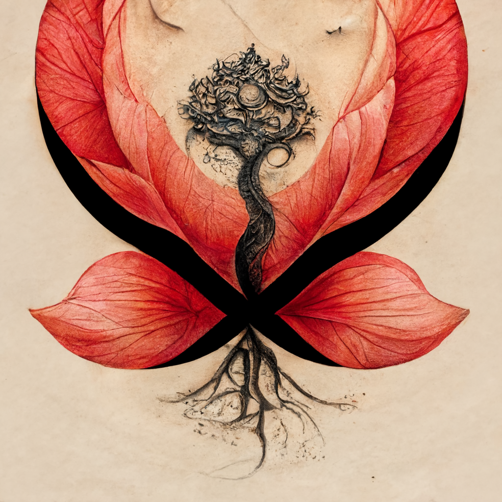 lotus blossom tree tattoo