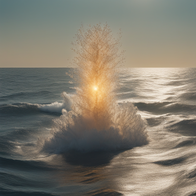 Dream Of Falling Light Ocean Explosion