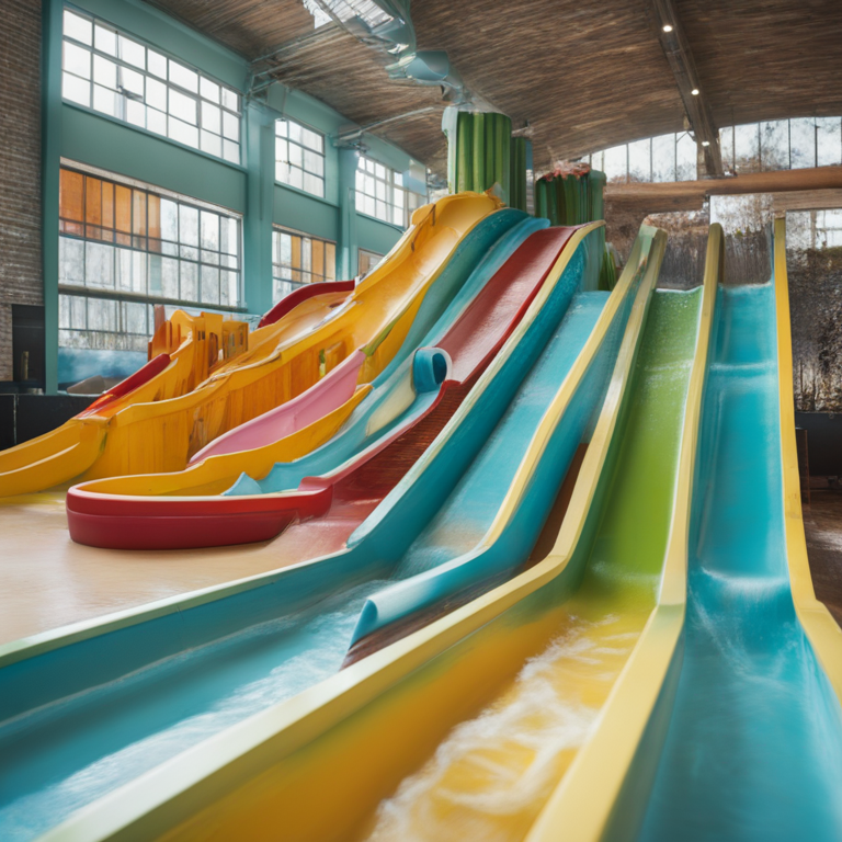 Dreamt Of Indoor Water Park Kids Slides