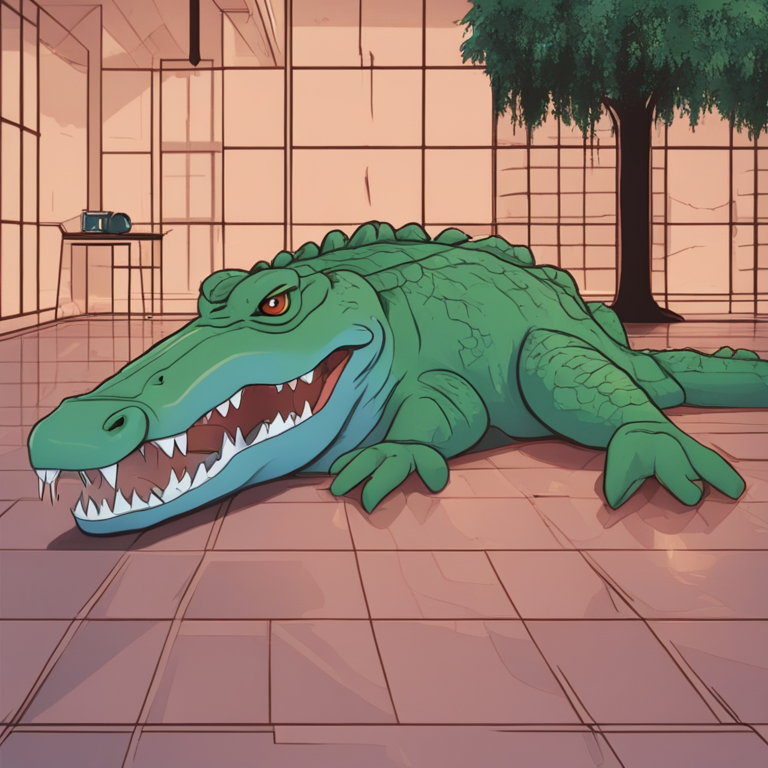 Dream About Swamp Crocodile Friends Cafeteria Challenge Disappearing Respawning