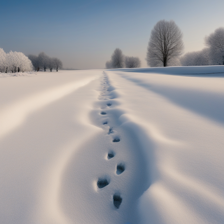 Dream About Strange Footprints In Snow