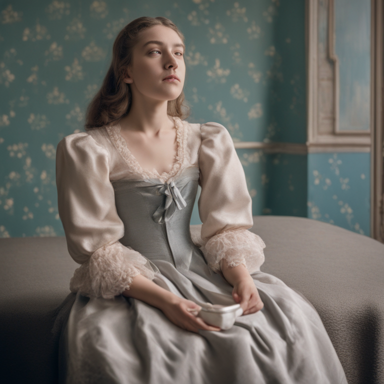 Dream About Young Girl In Period Dress Feeling Vulnerable