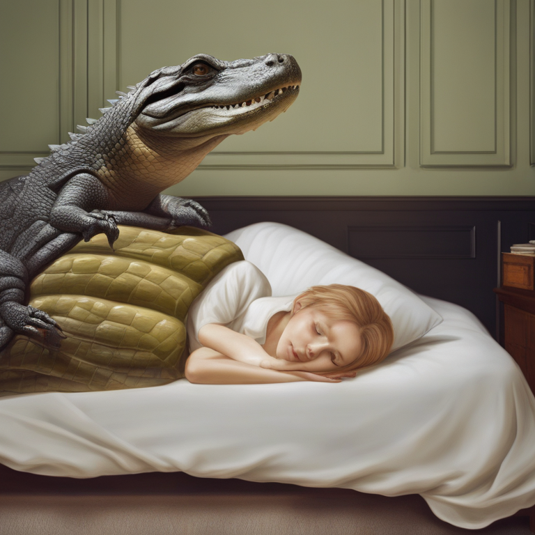 Dreamt Of Cuddling With Alligator