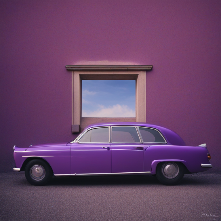 Dream About Flying In A Purple Car