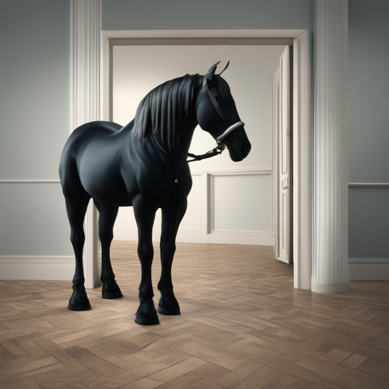 I Dreamt Of Redecorating Room And Encountering A Dark Horse