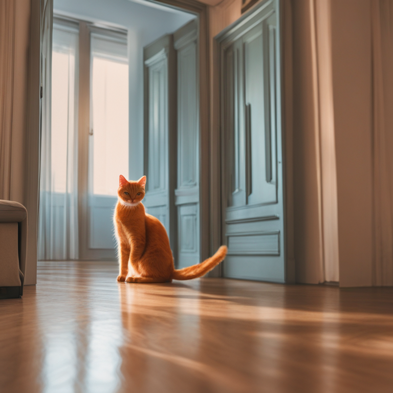 Dream About Roaming In Someone Elses House With An Orange Cat