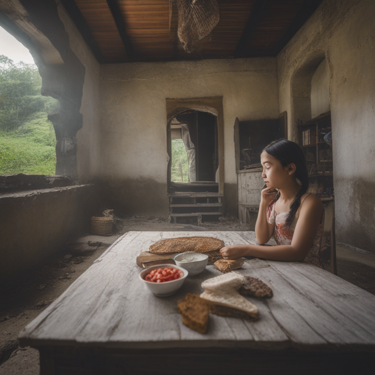 Dream About Family Reminiscing In Ruined Home And Taste Testing Foods In Bali