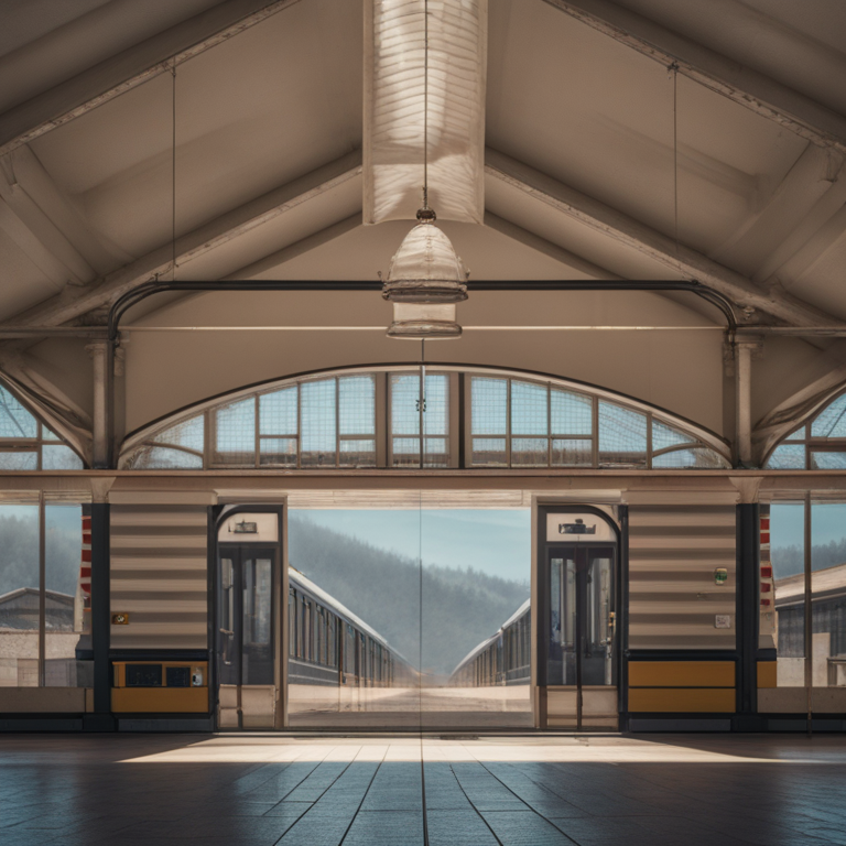 Dream About Train Station Daytime Few People