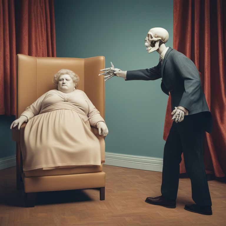 Dream About Yelling At Fat Lady Skeleton Grabbing Arm