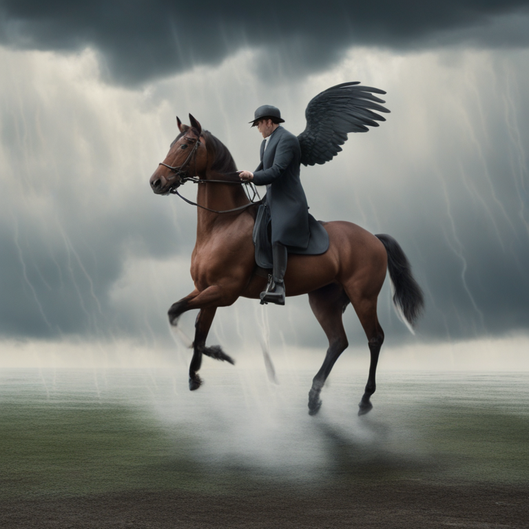 Dream Of Riding In A Thunderstorm And Seeing An Angel Appear