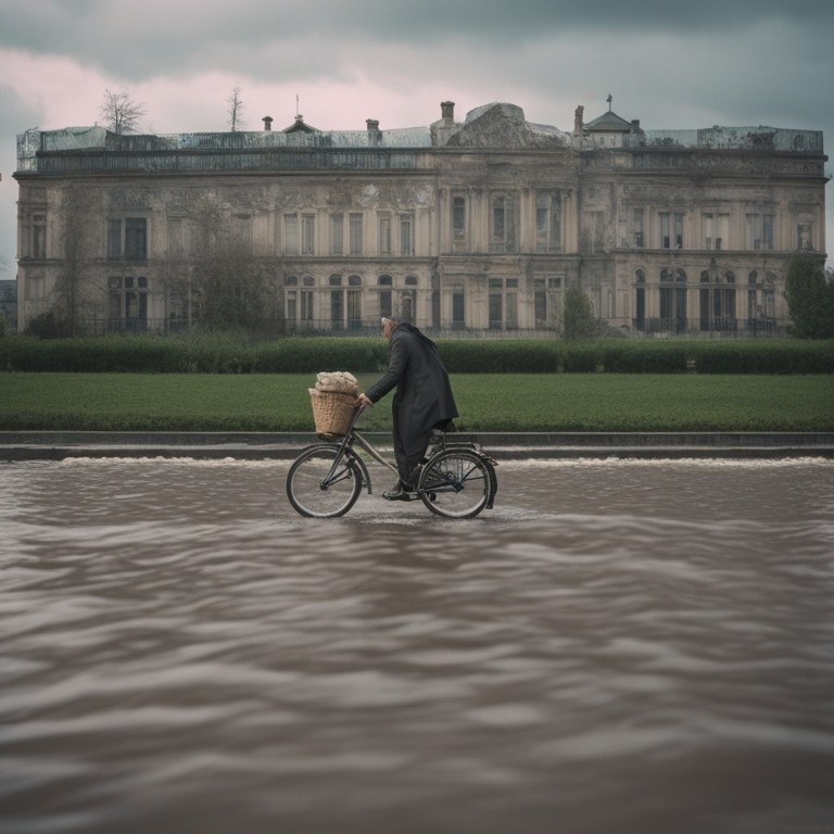 Dream Of Massive Flood Bike Ride Home