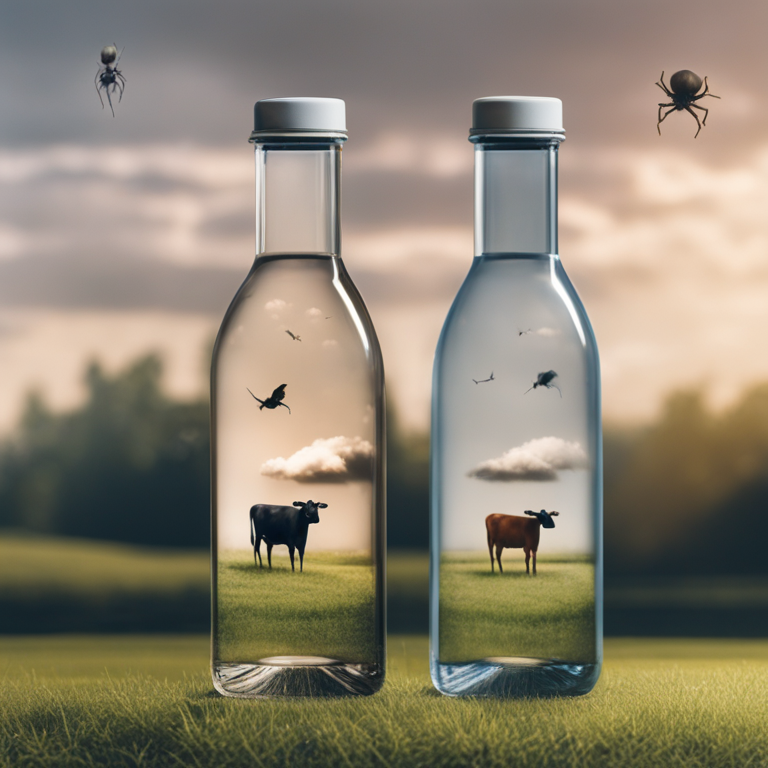 Dream About Cows Water Bottle And Spiders