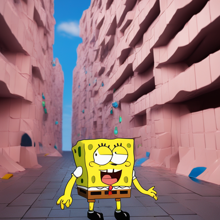 Dream About Cyber City With Spongebob Songs