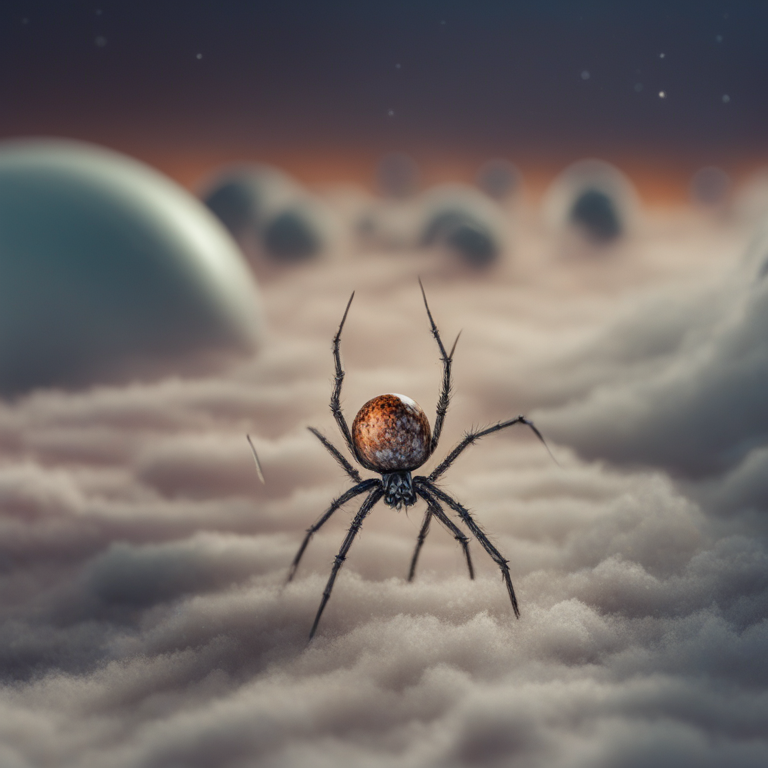 Dream Of Space Trip With Spiders