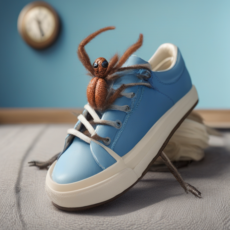 Dream About Crawling Spider Wearing Blue Jersey Deceased Grandpa Warning Shoe Killing Two