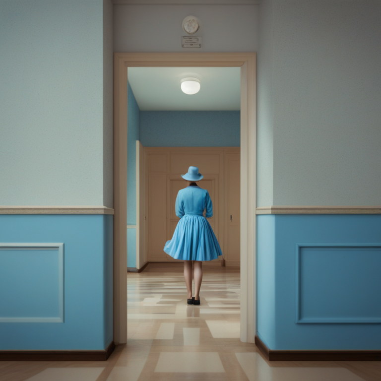 Dream About Girl In Blue Skirt Hospital