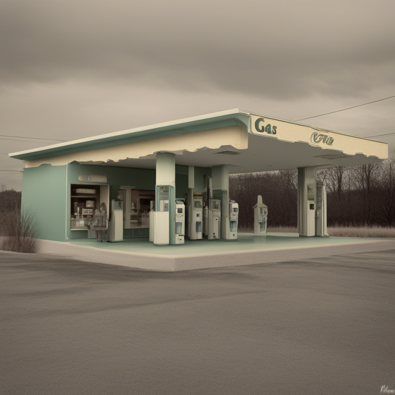 Dream Of Embarrassment At Former Gas Station