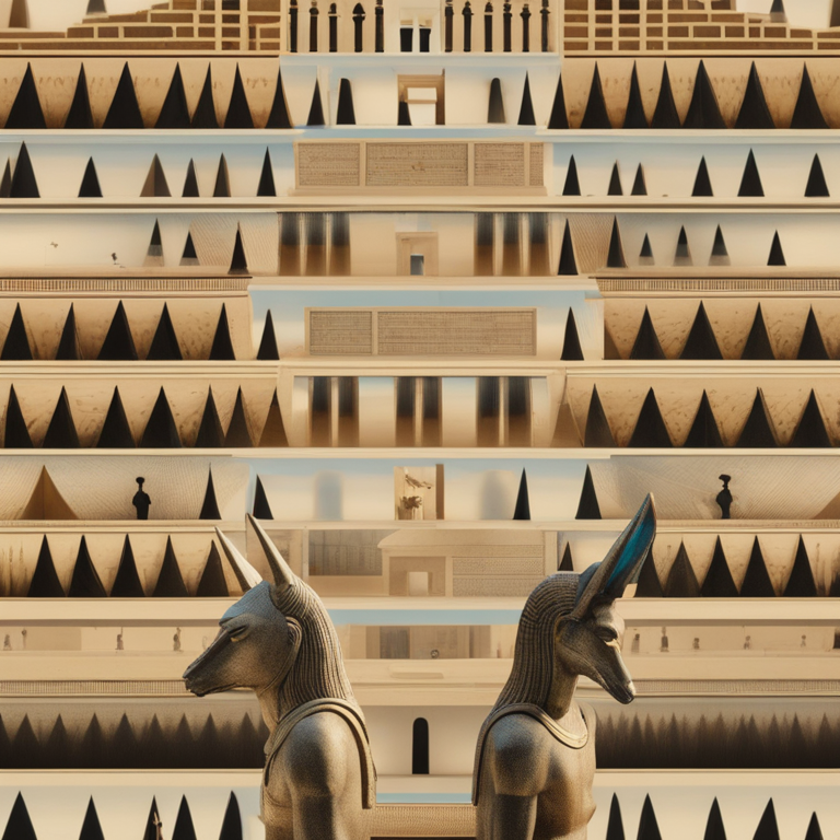 Dream Of Escaping Egyptian Pyramid Encounter With Anubis