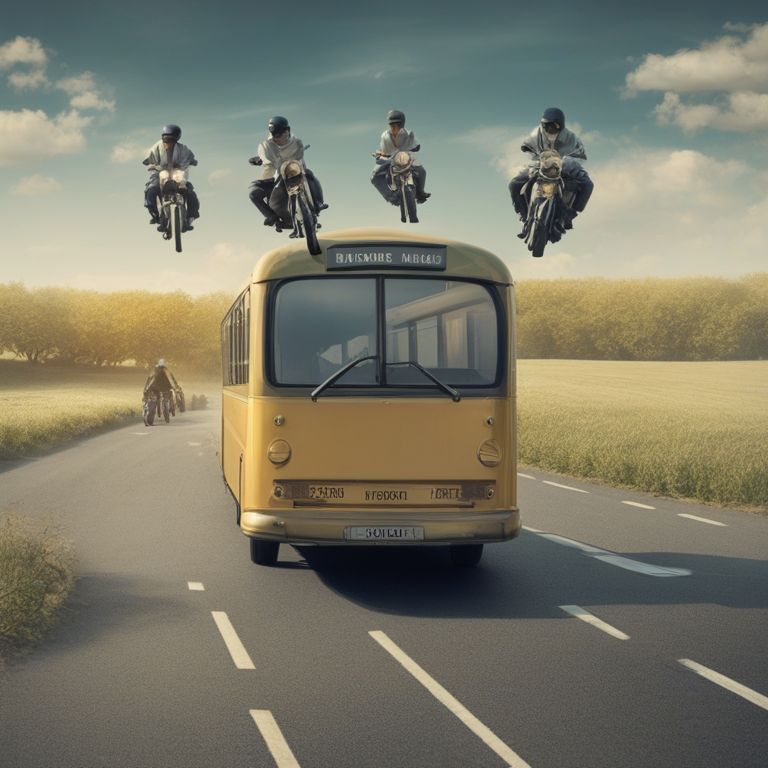 Dream About Bus Harassed By Motorbikes