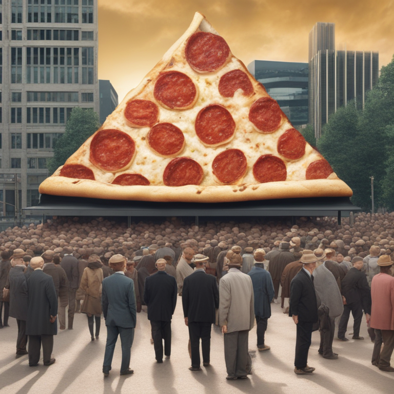 Dream About Singing Crowds Turf War Busy Street Giant Pizza Mound View