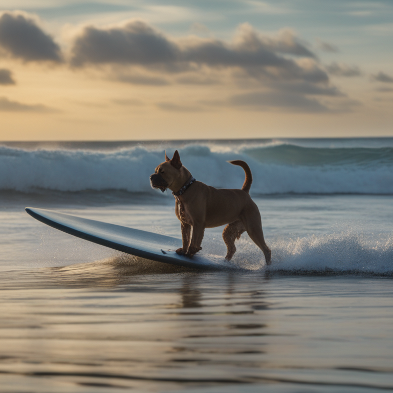 Dream About Dog Fighting Aliens Surfing