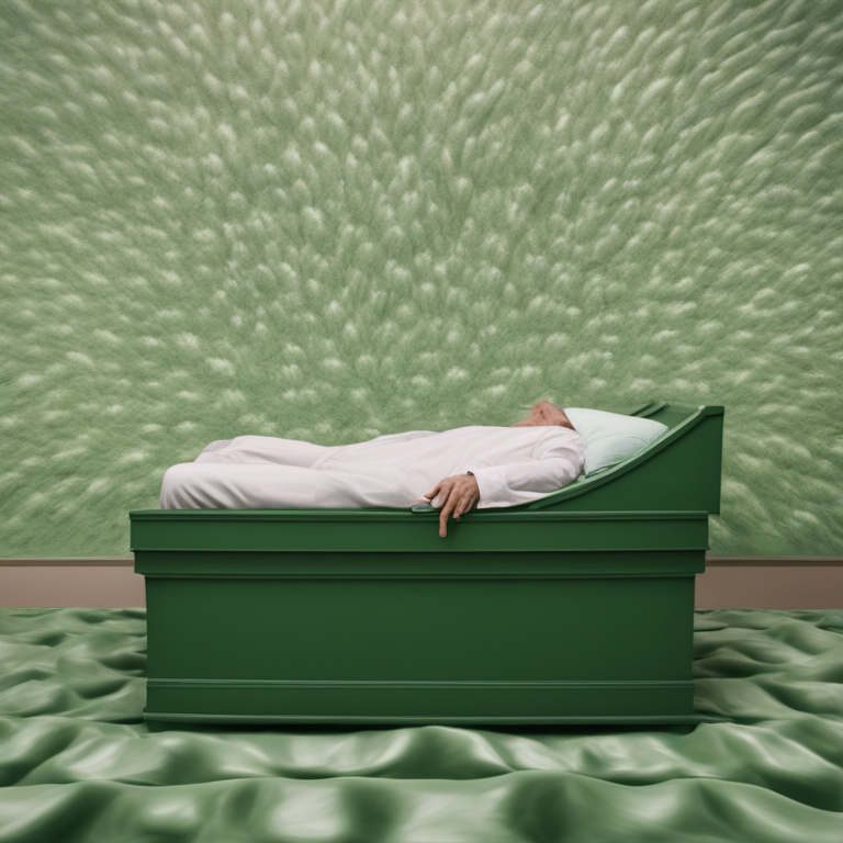 Dream About Chase Sequence Green Man Coffin Bed