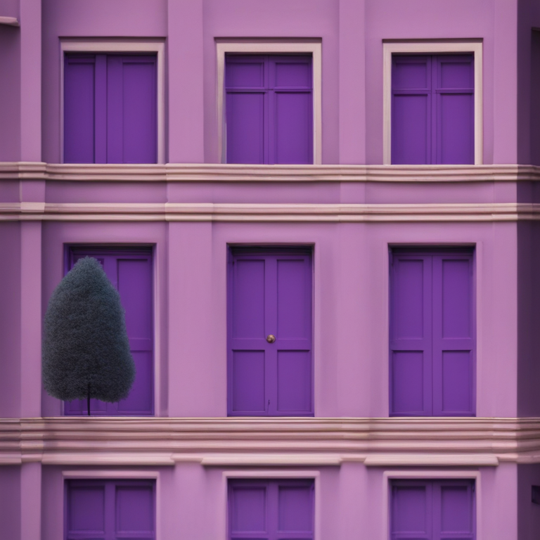 Dream About Purple Building No Door