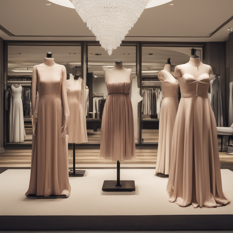 Dream Of Trying On Dress Luxury Department Store