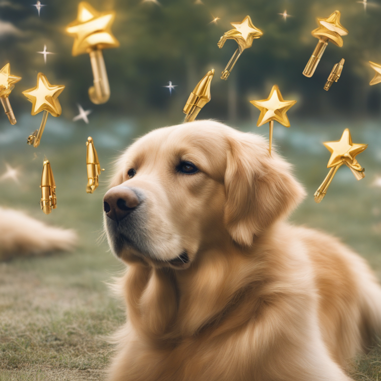 Dream About Neighbor Golden Retrievers Birthday Celebration Music Stars