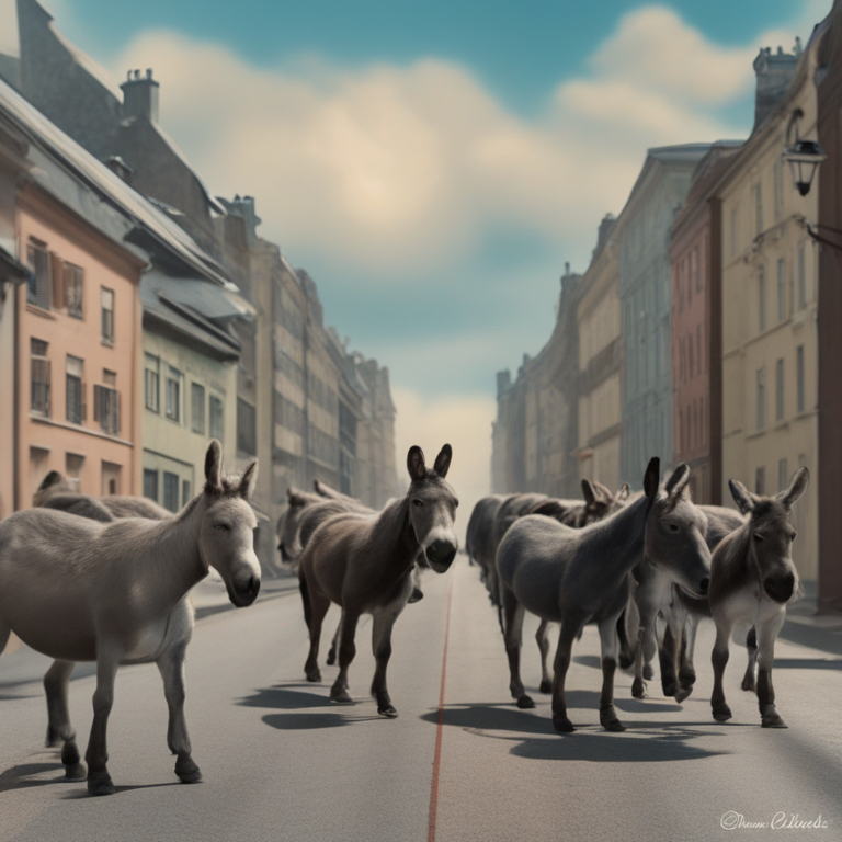 Dream About Traffic Jam And Donkey