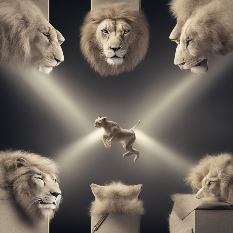 Dream About Transforming Into 10 Lions Attacking