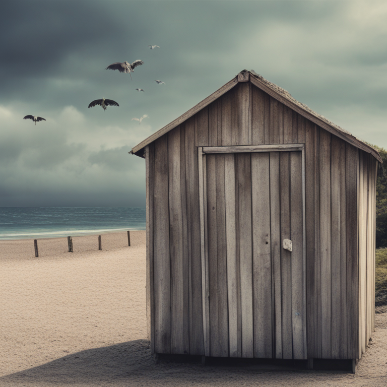 Dream About Zombies Approaching Wooden Shed Near Beach