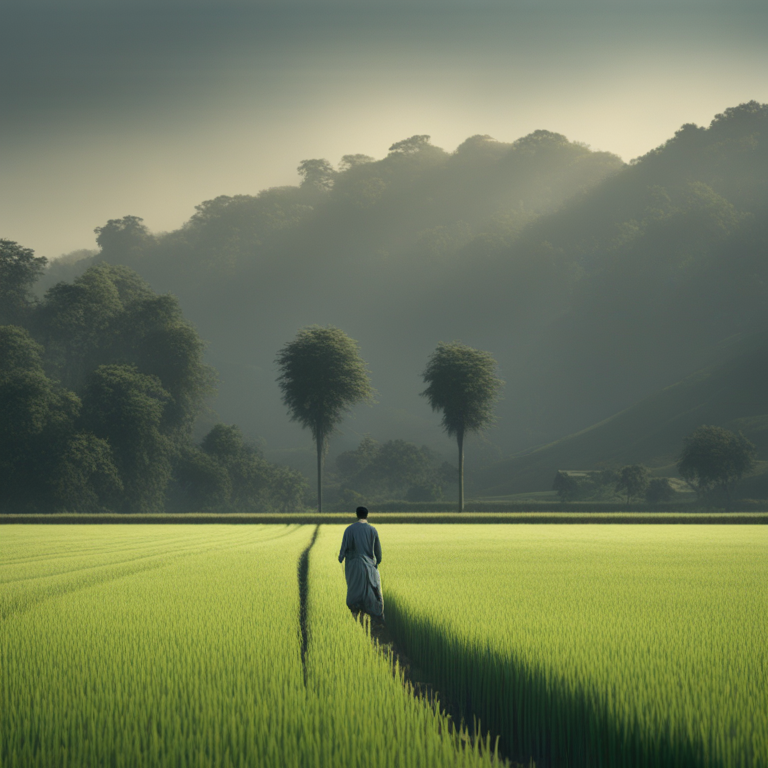 Dream Of Running Through Rice Plantation