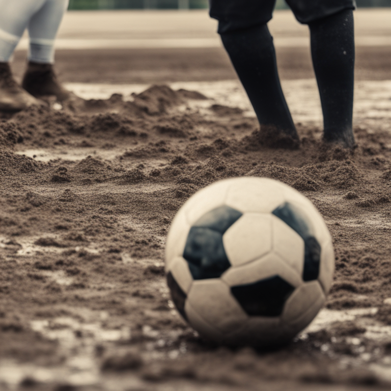 Dream About Soccer Teammates Muddy Field And Italian View