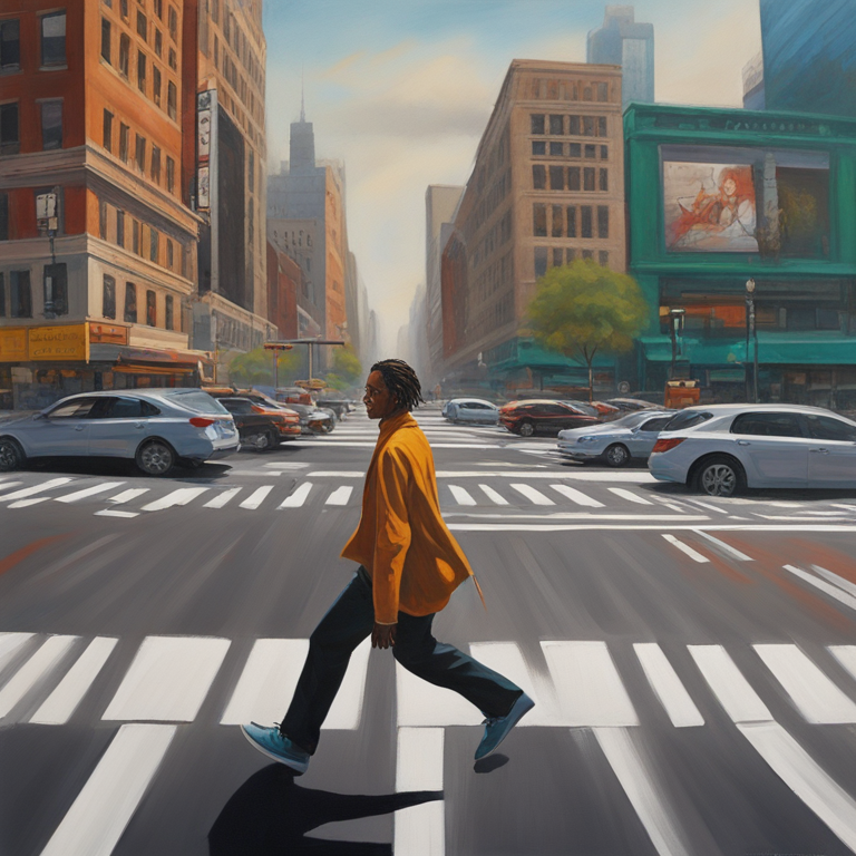 Dream About Crossing Active Traffic Street