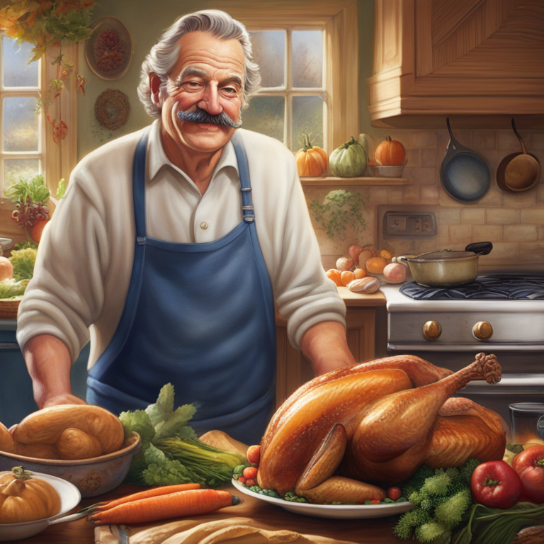 Dream Of Late Grandfather Cooking Turkey Dinner