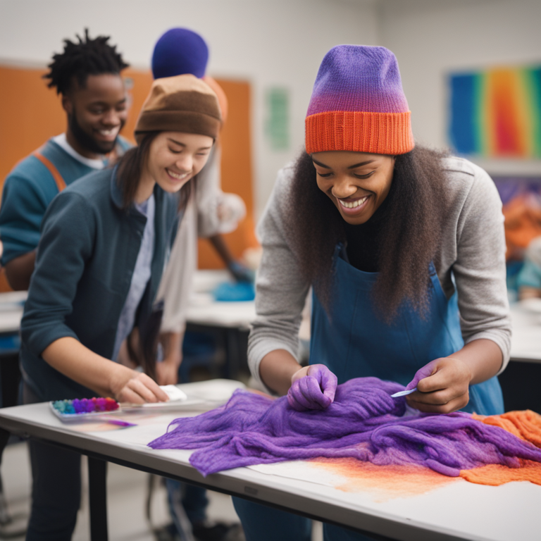 Dream About Dyeing Beanies In Class