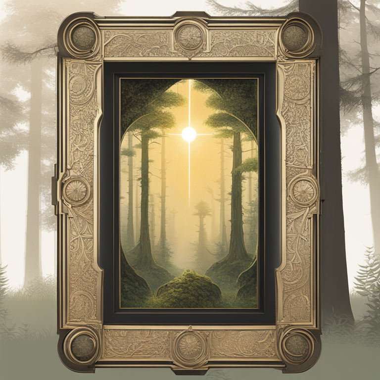 Dream About Mysterious Mirror In Forest