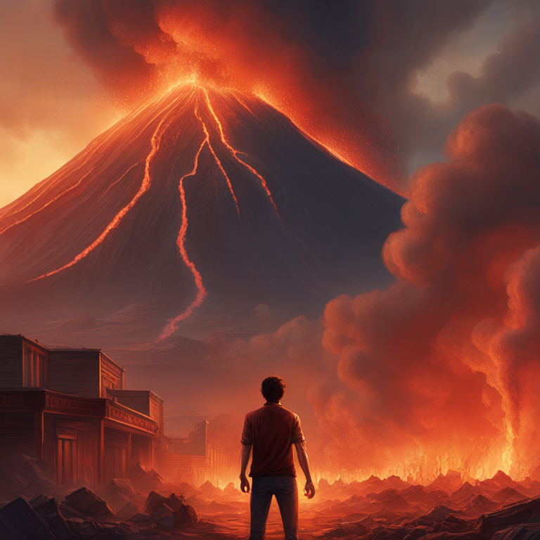 Dream About Volcano Eruption And Rescuing A Girl