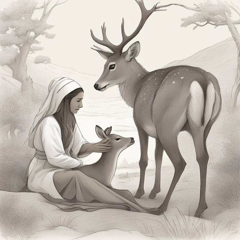 Dream About Deer Nursing Baby Hospital Bed Grandmother