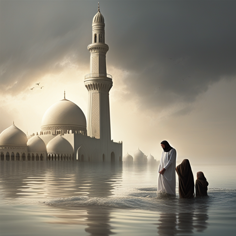 Dream Of Flooding And Seeking Shelter In Mosque