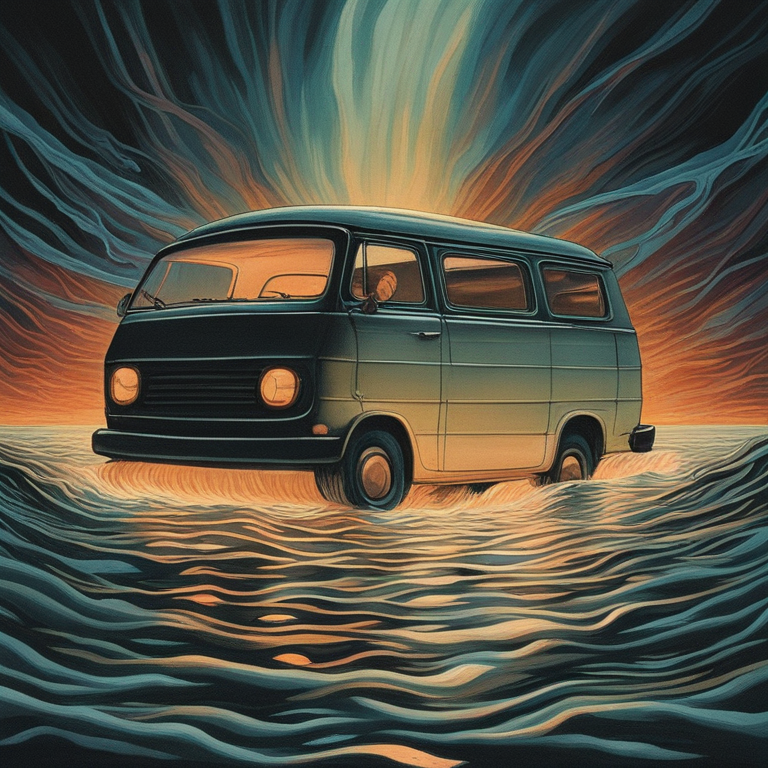 I Dreamt Of A Van Driving Into A Ditch And Filling It With Water